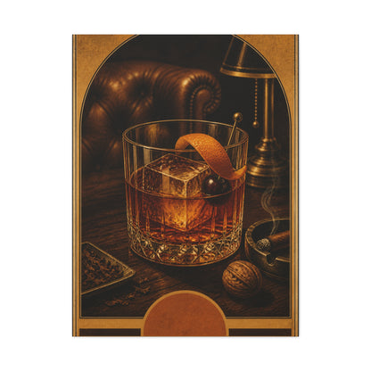 Old Fashioned Gentleman’s Club Poster Wall Art & Canvas Print