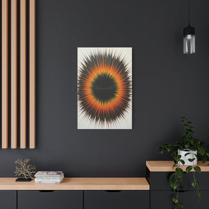 Solar Ember Halo Wall Art & Canvas Prints