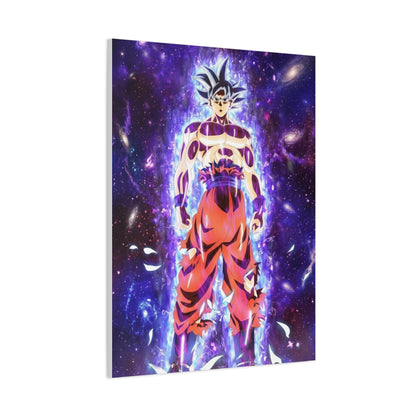Dragon Ball Z Perfected Ultra Instinct Goku Poster Wall Art & Canvas Print