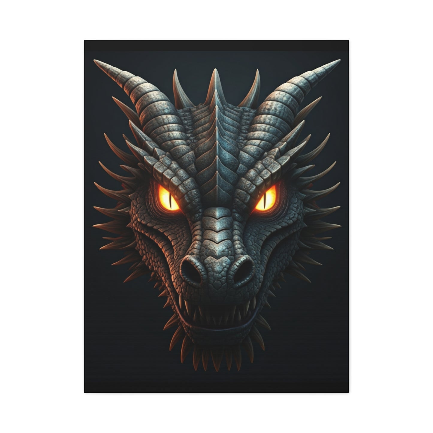 Infernal Dragon Sovereign Wall Art & Canvas Print