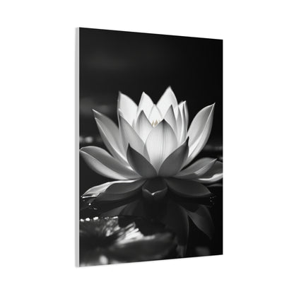 Serene Lotus Reflection Wall Art & Canvas Prints