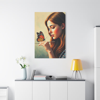 Butterfly Inspiration Portrait Wall Art & Canvas Prints