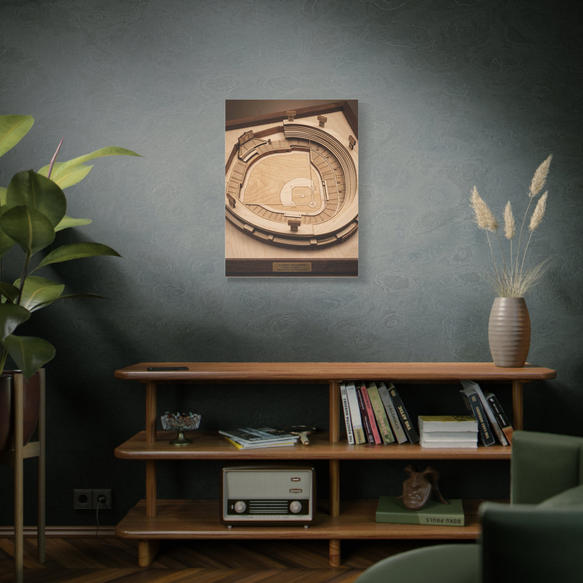 Classic Ballpark Replica Sports Wall Art & Canvas Print