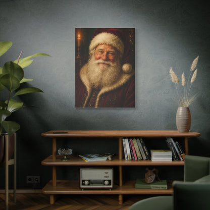 Grand Heirloom Santa Portrait Wall Art & Canvas Print