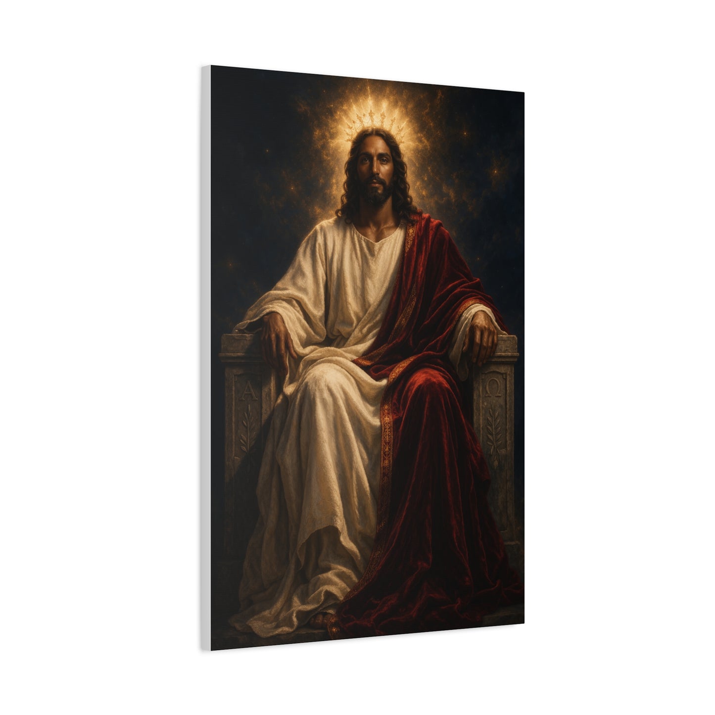 Christ the King Radiant Throne Wall Art & Canvas Print