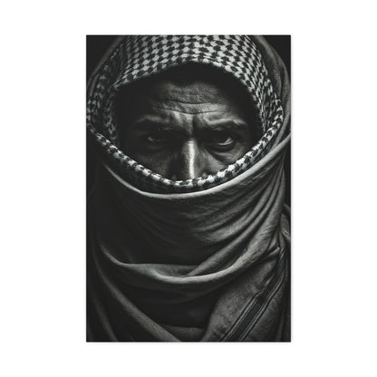 Eyes of Endurance Black & White Portrait Wall Art & Canvas Prints