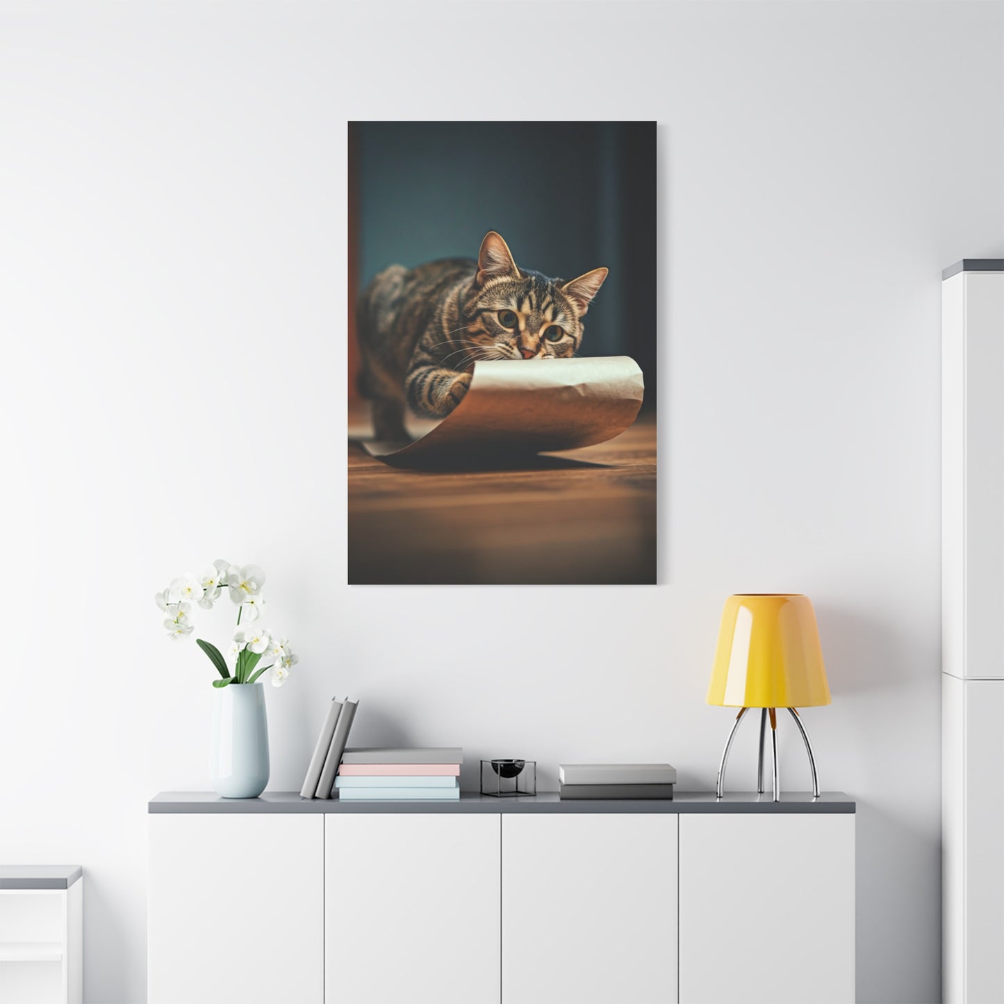 Curious Cat Moment Wall Art & Canvas Prints