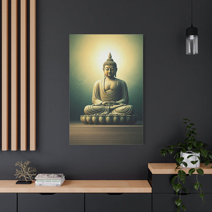 Radiant Harmony Buddha Meditation Wall Art & Canvas Prints