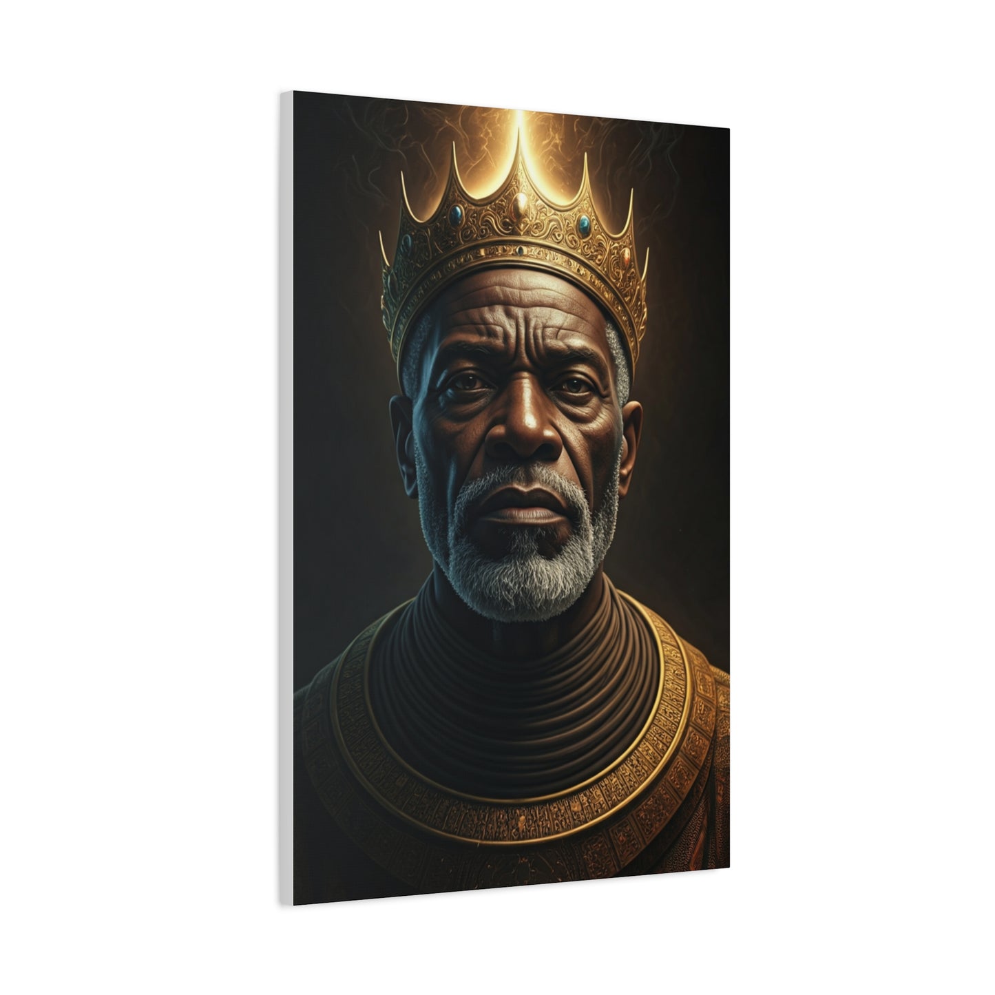 Eternal Crown King Portrait Wall Art & Canvas Prints