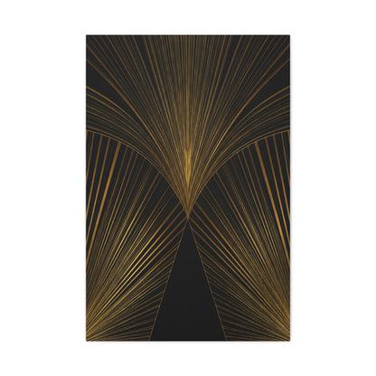 Golden Radiance Arc Deco Wall Art & Canvas Prints