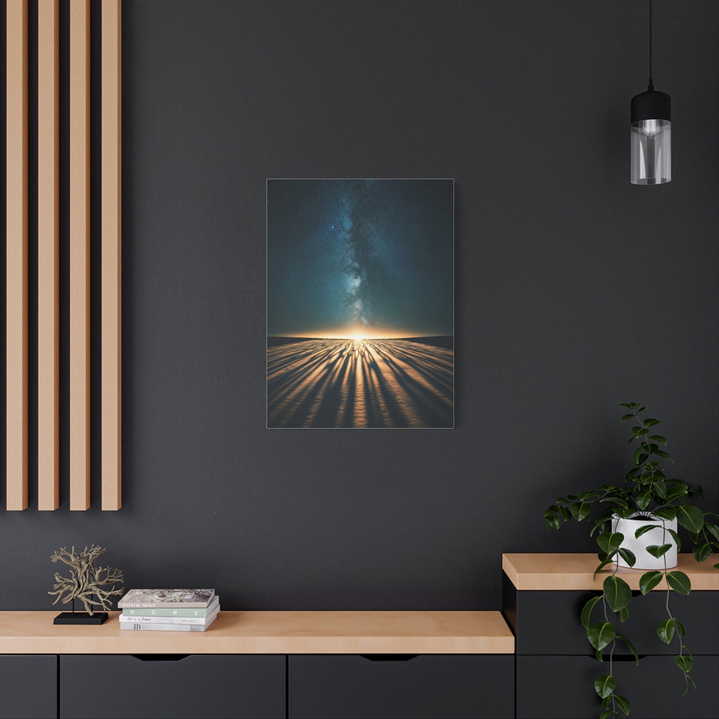 Milky Way Horizon Glow Wall Art & Canvas Prints