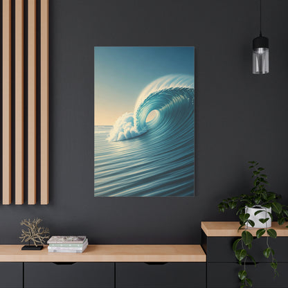 Ocean Wave Tunnel Motion Wall Art & Canvas Prints