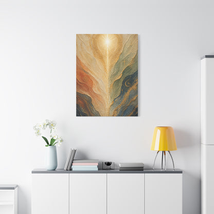 Abstract Divine Light Spiritual Wall Art & Canvas Print