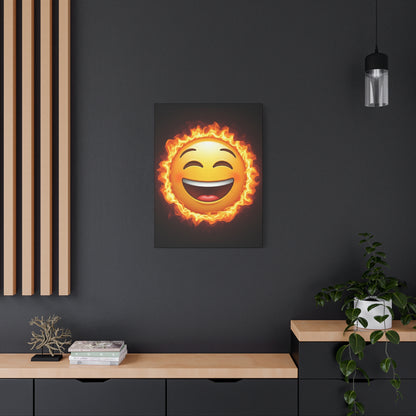 Radiant Joy Flame Wall Art & Canvas Print