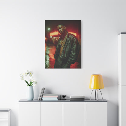 Urban Neon Street Gang Fashion Portrait Wall Art & Canvas Print