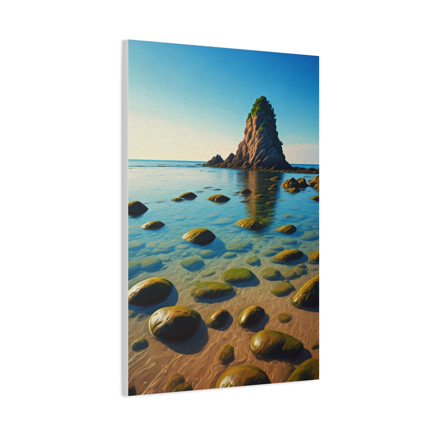Coastal Tidepool Rock Sanctuary Wall Art & Canvas Prints