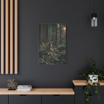 Enchanted Forest Fox Wall Art & Canvas Print
