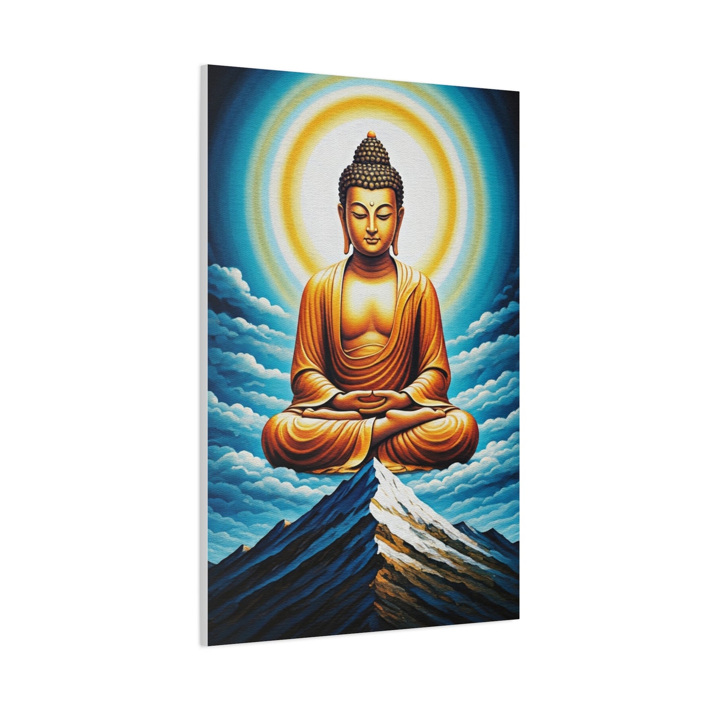 Celestial Buddha Above the Mountains