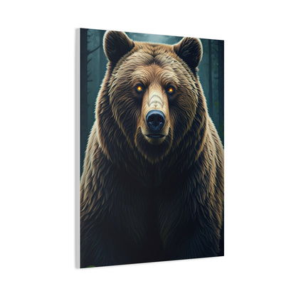 Mystic Ember-Eyed Grizzly Bear Wall Art & Canvas Prints