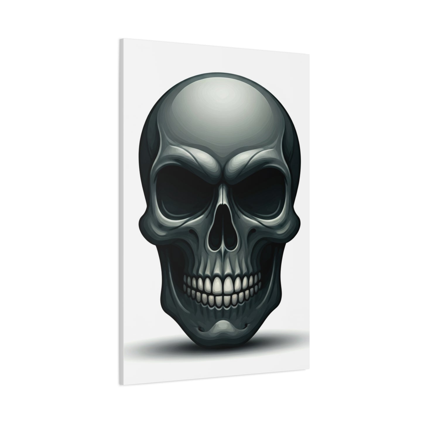 Steel Skull Essence Wall Art & Canvas Print