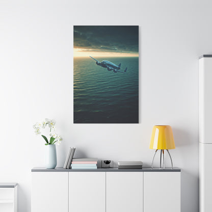 Ocean Whale Glide Serenity Wall Art & Canvas Prints