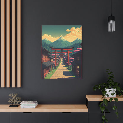 Torii Path to the Mountains Wall Art & Canvas Prints
