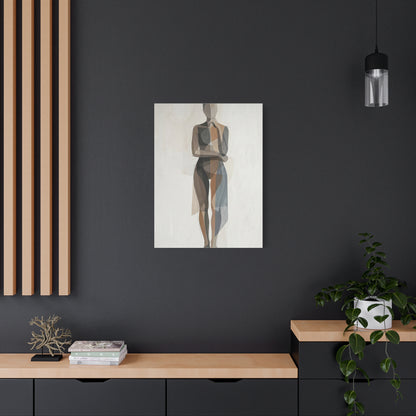 Contemporary Human-Centered Abstract Wall Art & Canvas Print