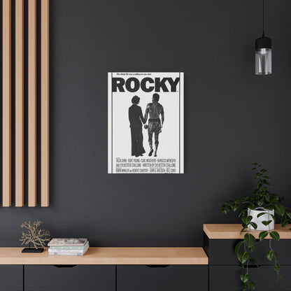 Rocky Movie Poster Wall Art & Canvas Print