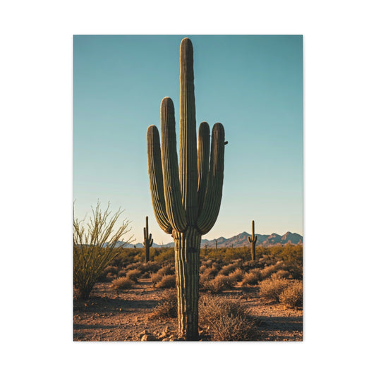 Classic Saguaro Desert Landscape Wall Art & Canvas Prints