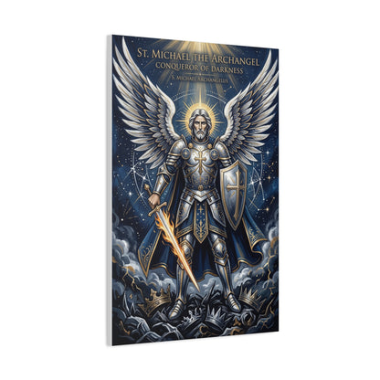 St. Michael the Archangel Celestial Warrior Wall Art & Canvas Print