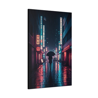 Rainlit City Solitude Wall Art & Canvas Prints