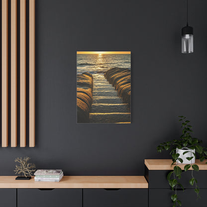 Steps Into the Sea Wall Art & Canvas Prints