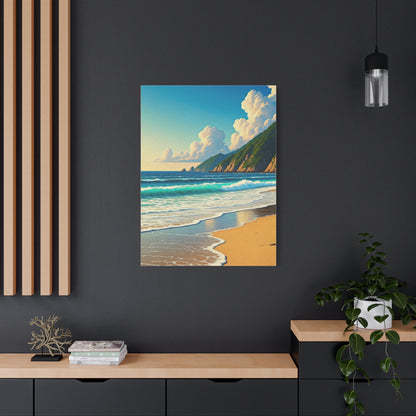 Coastal Mountain Waves Wall Art & Canvas Prints