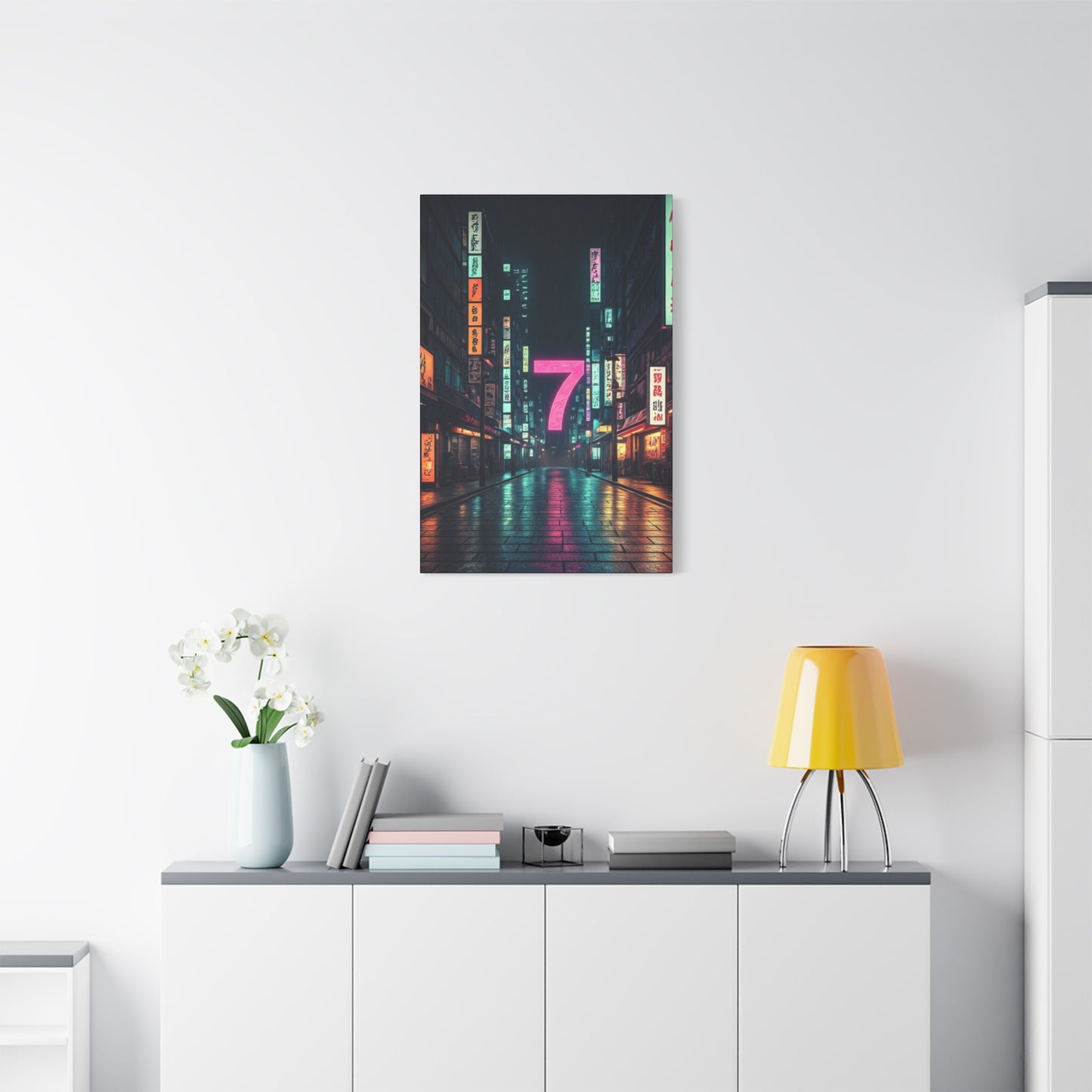 Neon City Seven Wall Art & Canvas Prints