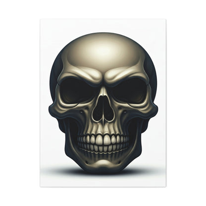 Classic Metallic Skull Wall Art & Canvas Prints