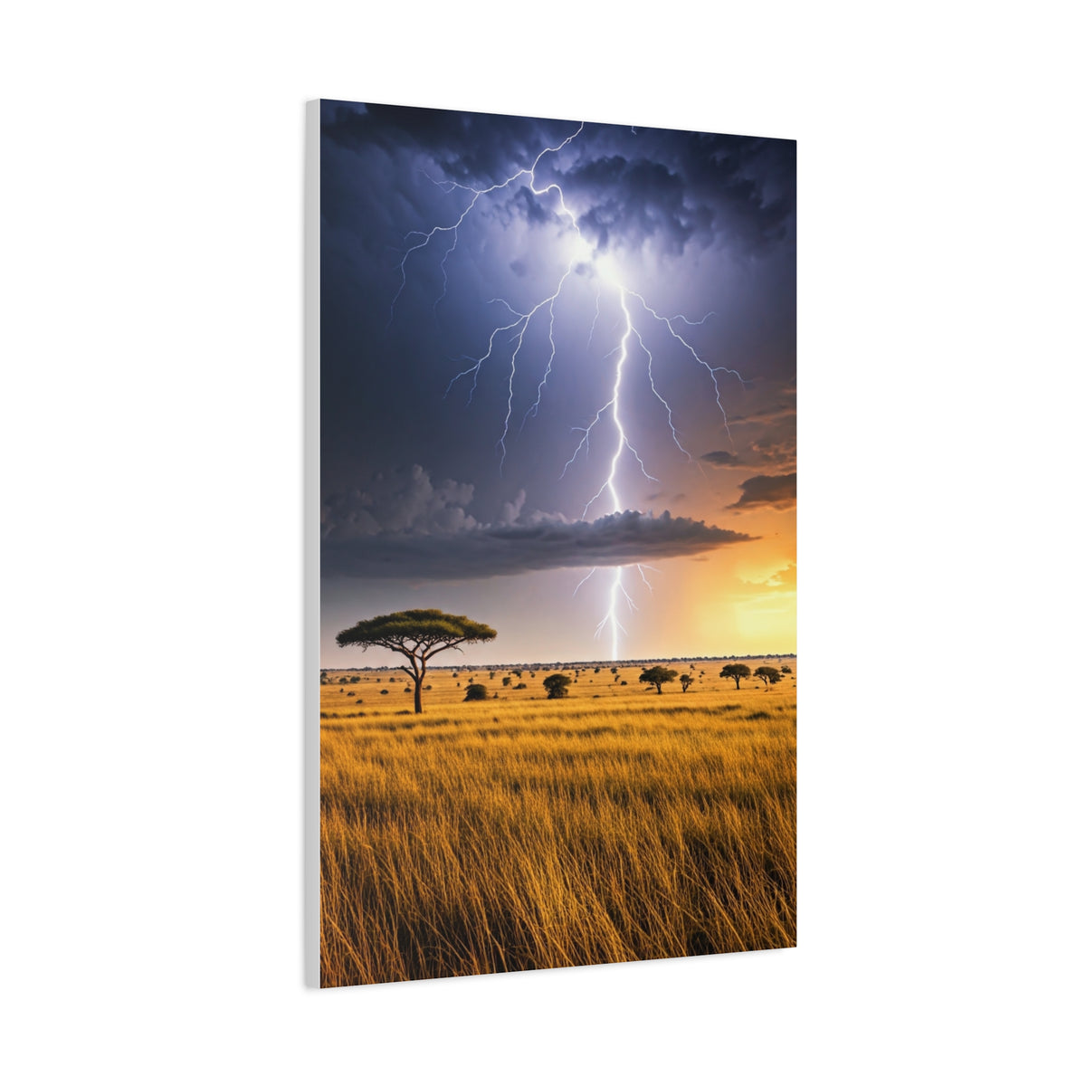 Golden Savannah Horizon Wall Art & Canvas Prints