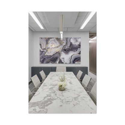Mineral Stone Inspired Law Office Conference Wall Art & Canvas Print