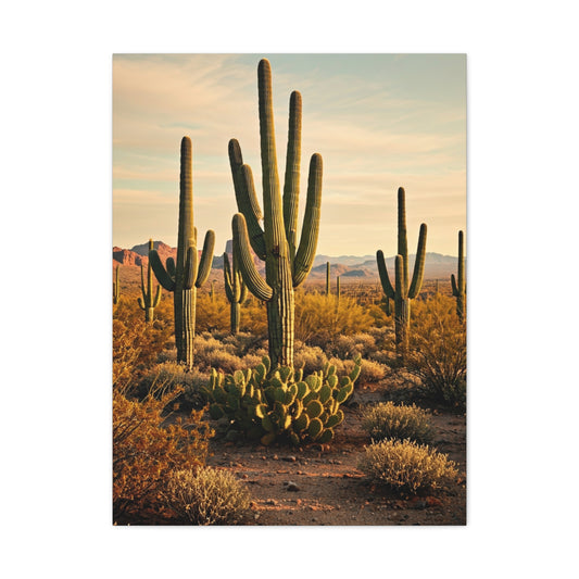 Sonoran Desert Saguaro Field Wall Art & Canvas Prints