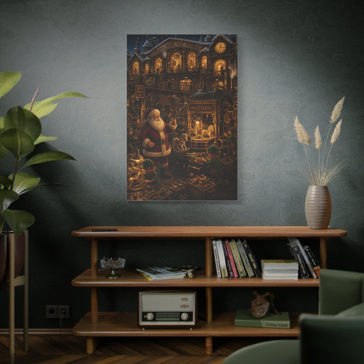 The Midnight Shift Toy Factory Wall Art & Canvas Print