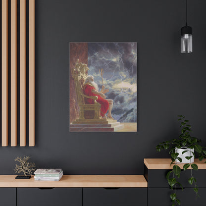 Zeus King of Olympus Classical Mythology Wall Art & Canvas Print