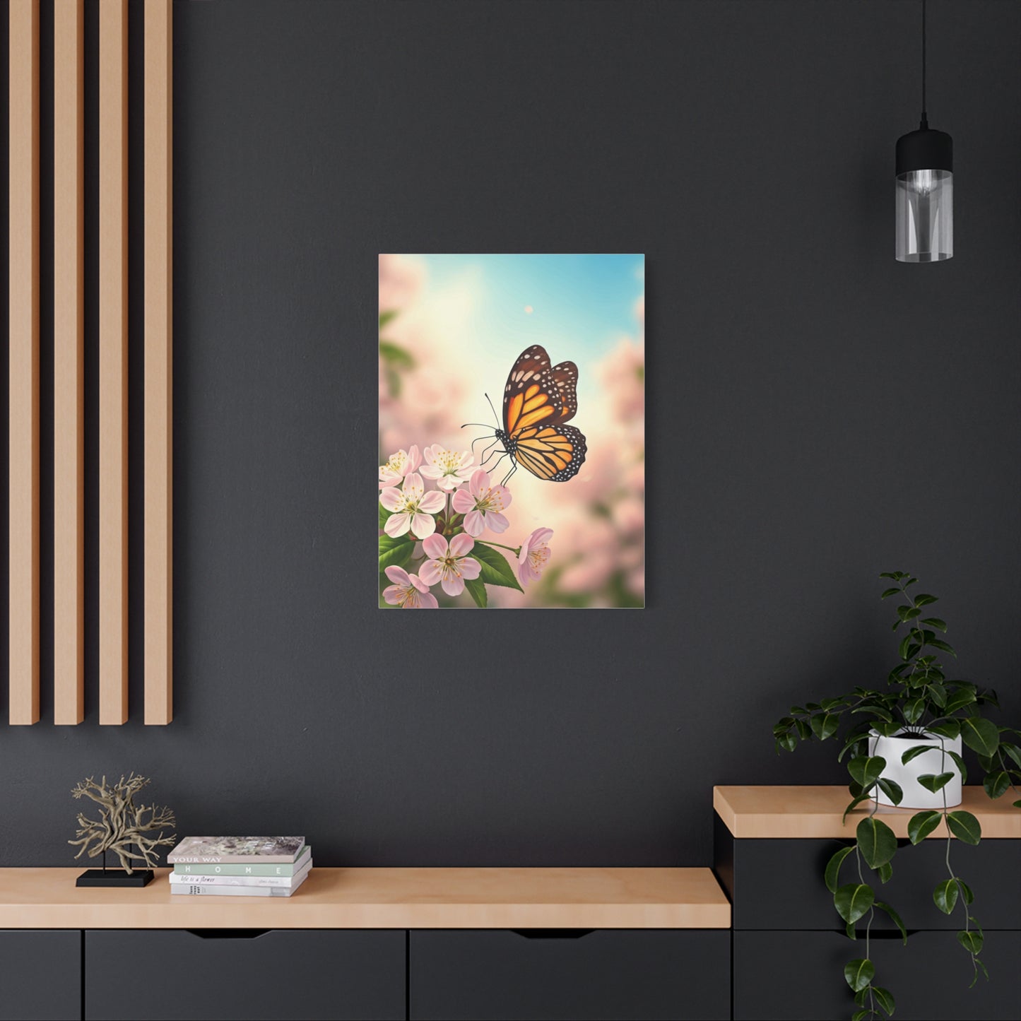 Spring Blossom Butterfly Wall Art & Canvas Prints