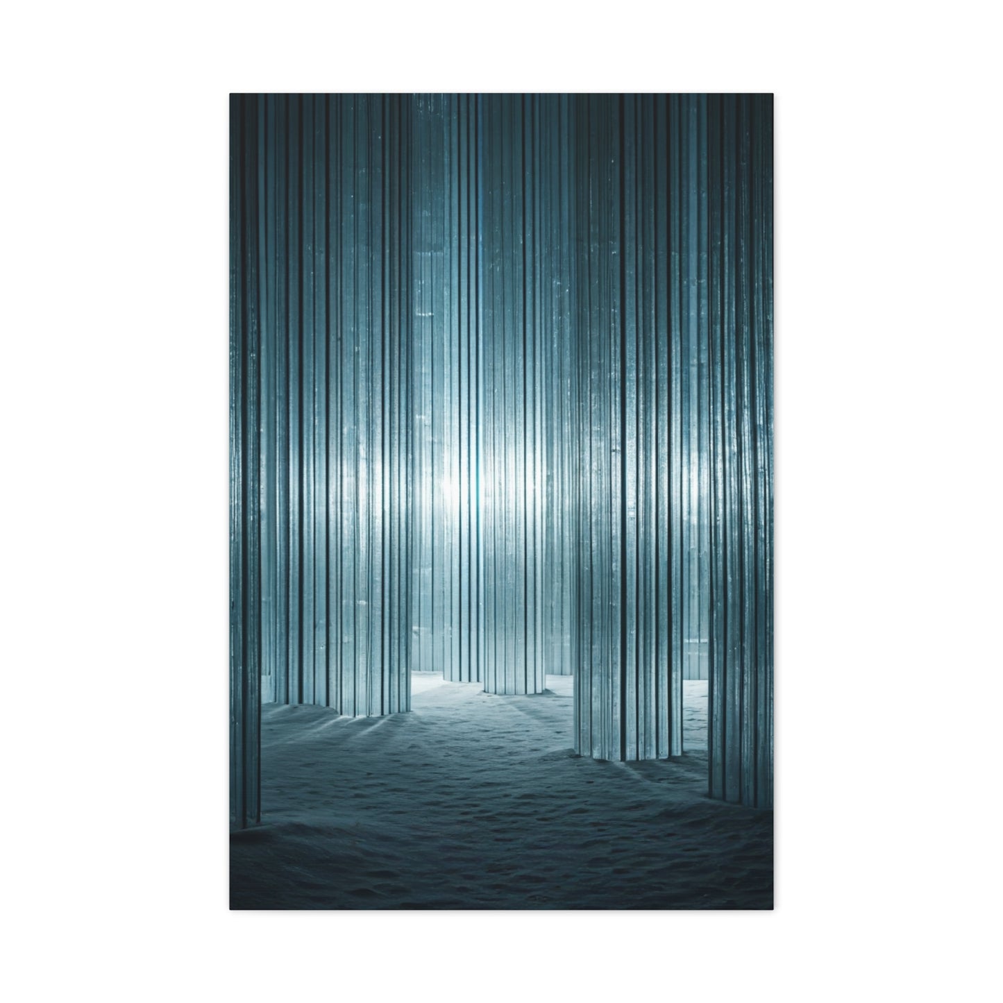 Frozen Light Corridor Wall Art & Canvas Prints