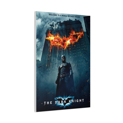 The Dark Knight Batman Movie Poster Wall Art & Canvas Print