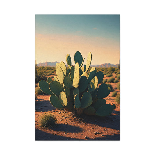 Prickly Pear Desert Oasis Wall Art & Canvas Prints