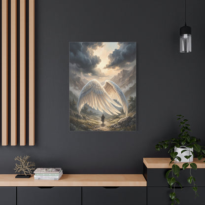 Psalm 91 Wings of Refuge Scripture Wall Art & Canvas Print