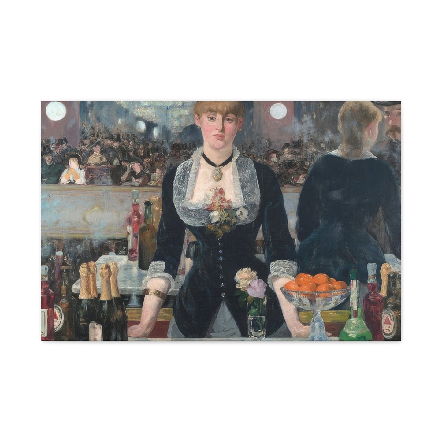 A Bar At The Folies Bergere Edouard Manet Impression Wall Art & Canvas Prints