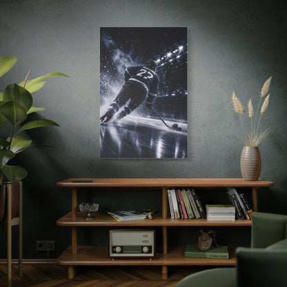 Hockey Speed Burst Sports Wall Art & Canvas Print