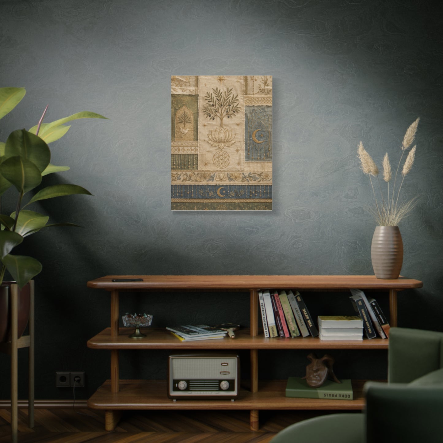 Sacred Textile Harmony Wall Art & Canvas Print