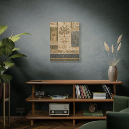 Sacred Textile Harmony Wall Art & Canvas Print