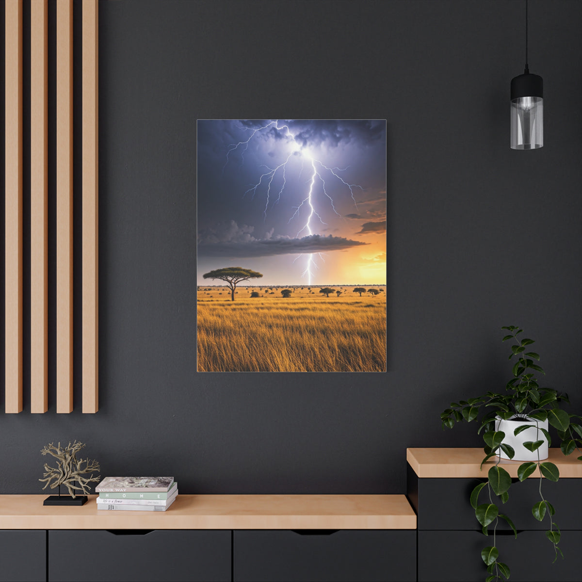Golden Savannah Horizon Wall Art & Canvas Prints